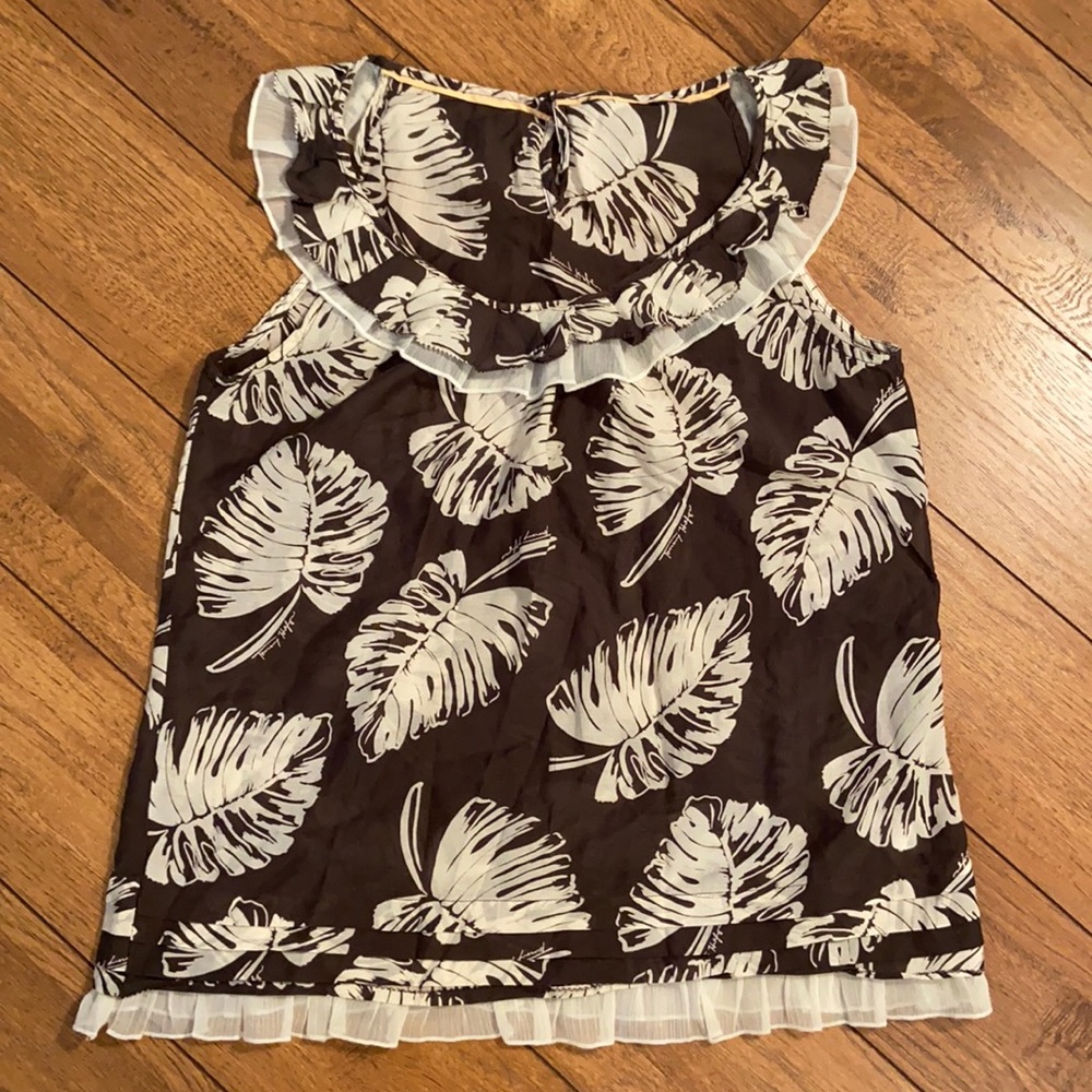 Tommy Hilfiger Hawaiian Sleeveless Blouse